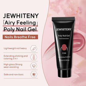 100 dual nail forms in JEWHITENY nail kit