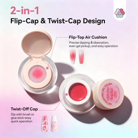 100 ombre sponges included in SAVILAND nail kit