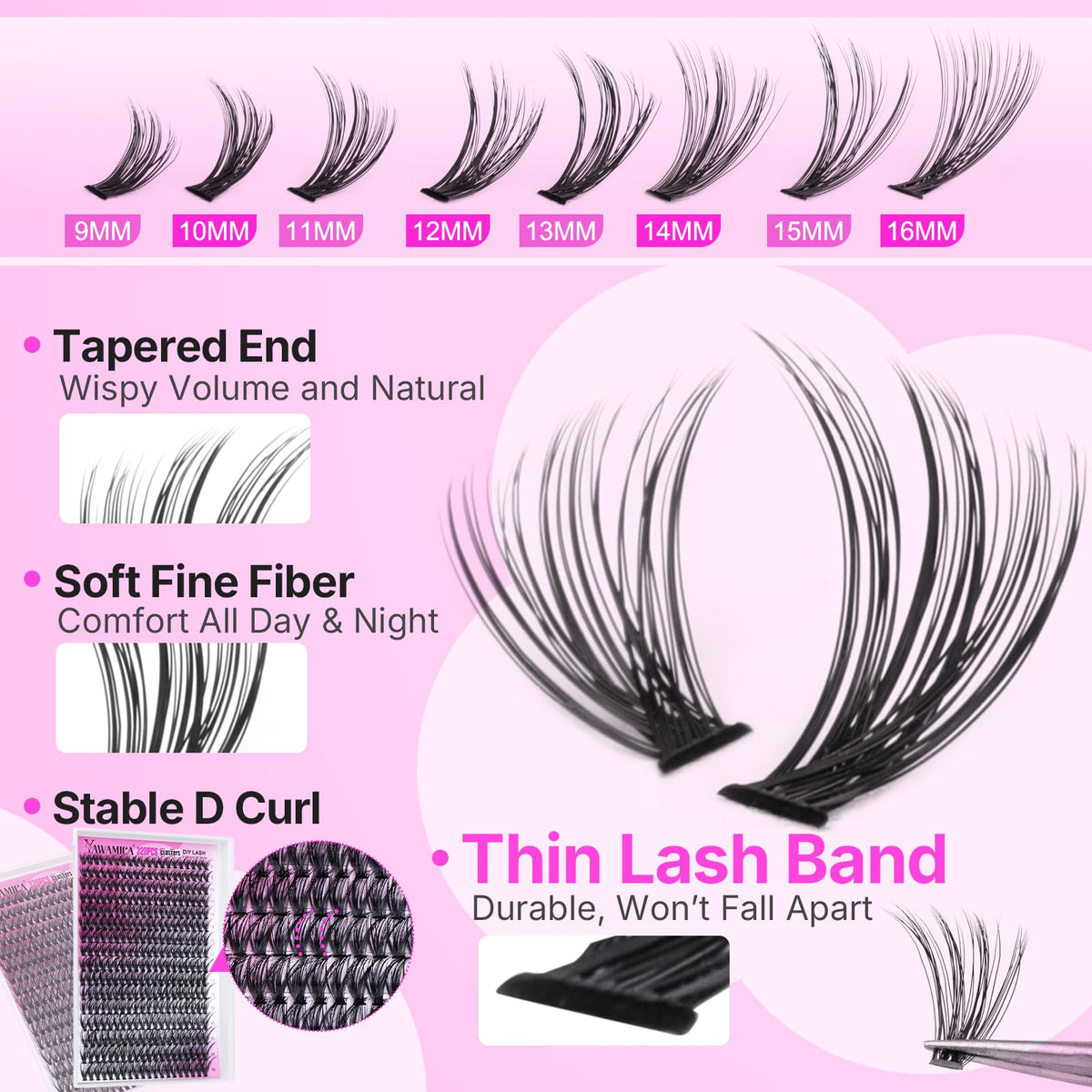 10ml bond and seal from Yawamica lash clusters kit