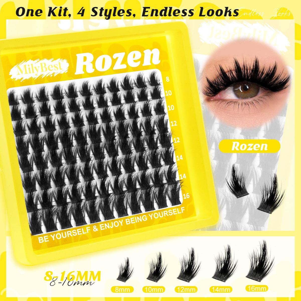 10ml Dual-ended Lash Glue from MilyBest kit