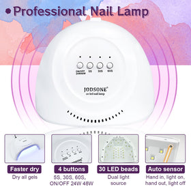 14000 rpm nail drill included in JODSONE set
