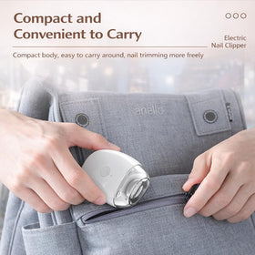 1666 Electric Nail Clipper demonstrating easy cleaning feature
