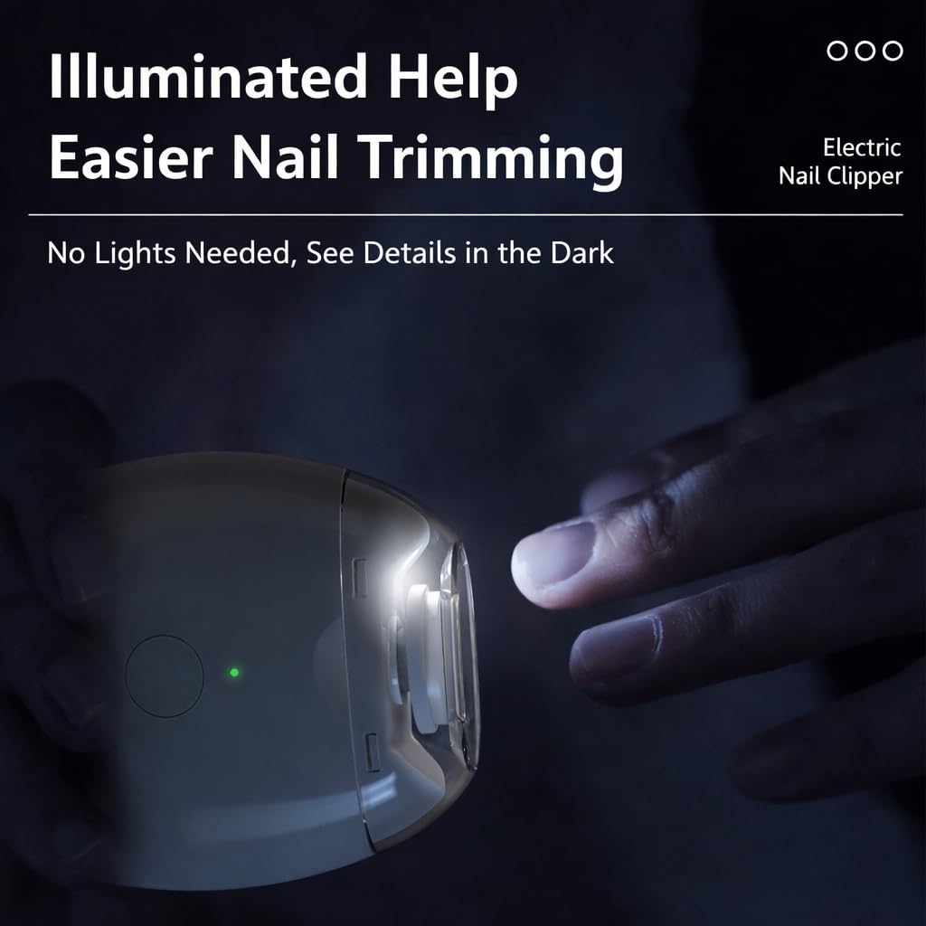 1666 Electric Nail Clipper in a travel kit