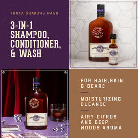 18.21 Man Made Tonka Shadows 3-in-1 Body Wash side view