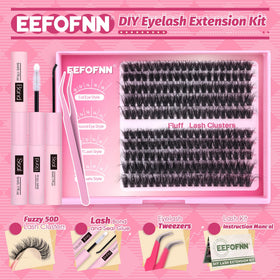 2-in-1 lash bond and seal included in Eefofnn kit