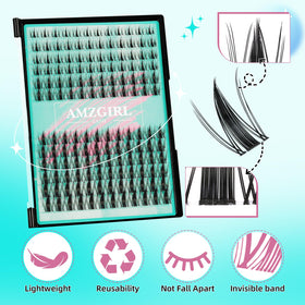 2-in-1 waterproof lash bond and seal from AMZGIRL LASH