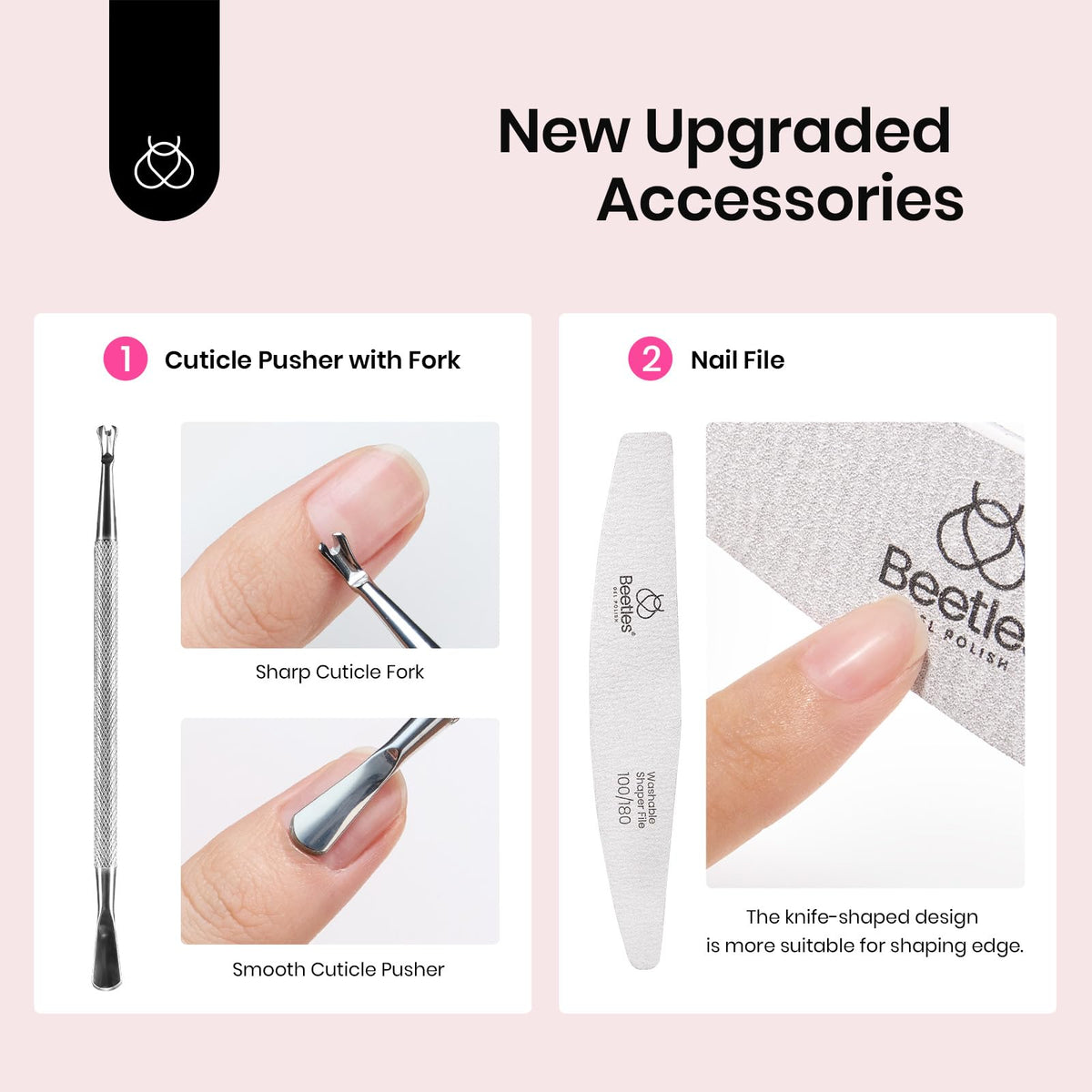 20 Alcohol Nail Wipes packaging from beetles