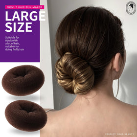 20 bobbin pins included in Teenitor hair bun maker set