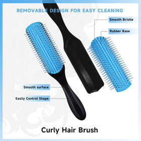 200ml spray bottle included in FlyLanyards hair brush set