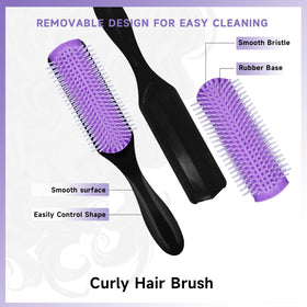 200ml spray bottle included in the hair brush set