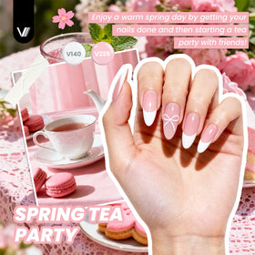 240 almond nail tips in different sizes