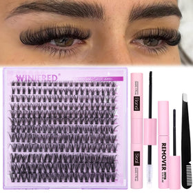 240pcs of various lash lengths in the kit