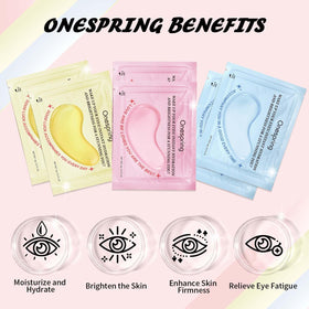 24K gold eye mask pair from Onespring Eye Mask Gift Box