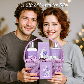 250ml shower gel from LILY ROY Lavender Spa Gift Set
