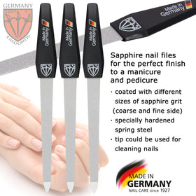 3 Swords Germany nail file with ergonomic grip