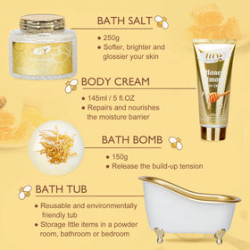 30ml jojoba oil from LILY ROY Honey Almond Spa Set