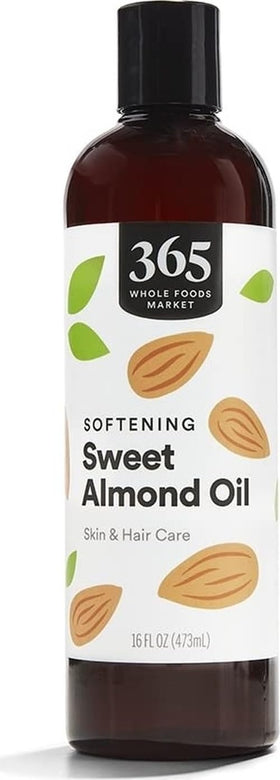 365 by Whole Foods Market Sweet Almond Oil 16 Fl Oz front view