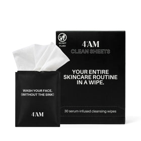 4AM Clean Sheets Hydrating Micellar Wipes front view