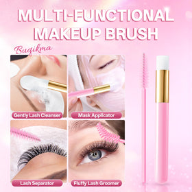 50 disposable spoolies for lash grooming