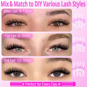 5ml lash remover from Yawamica kit for easy removal