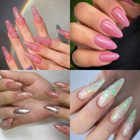 60 dual nail forms in various sizes from Fcozpjk kit