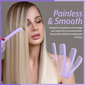 8.5-inch All-fine Professional Tail comb from MARS WELLNESS set