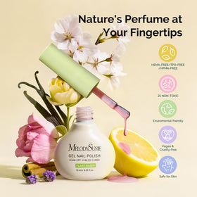 8 bottles of MelodySusie Gel Nail Polish in various colours