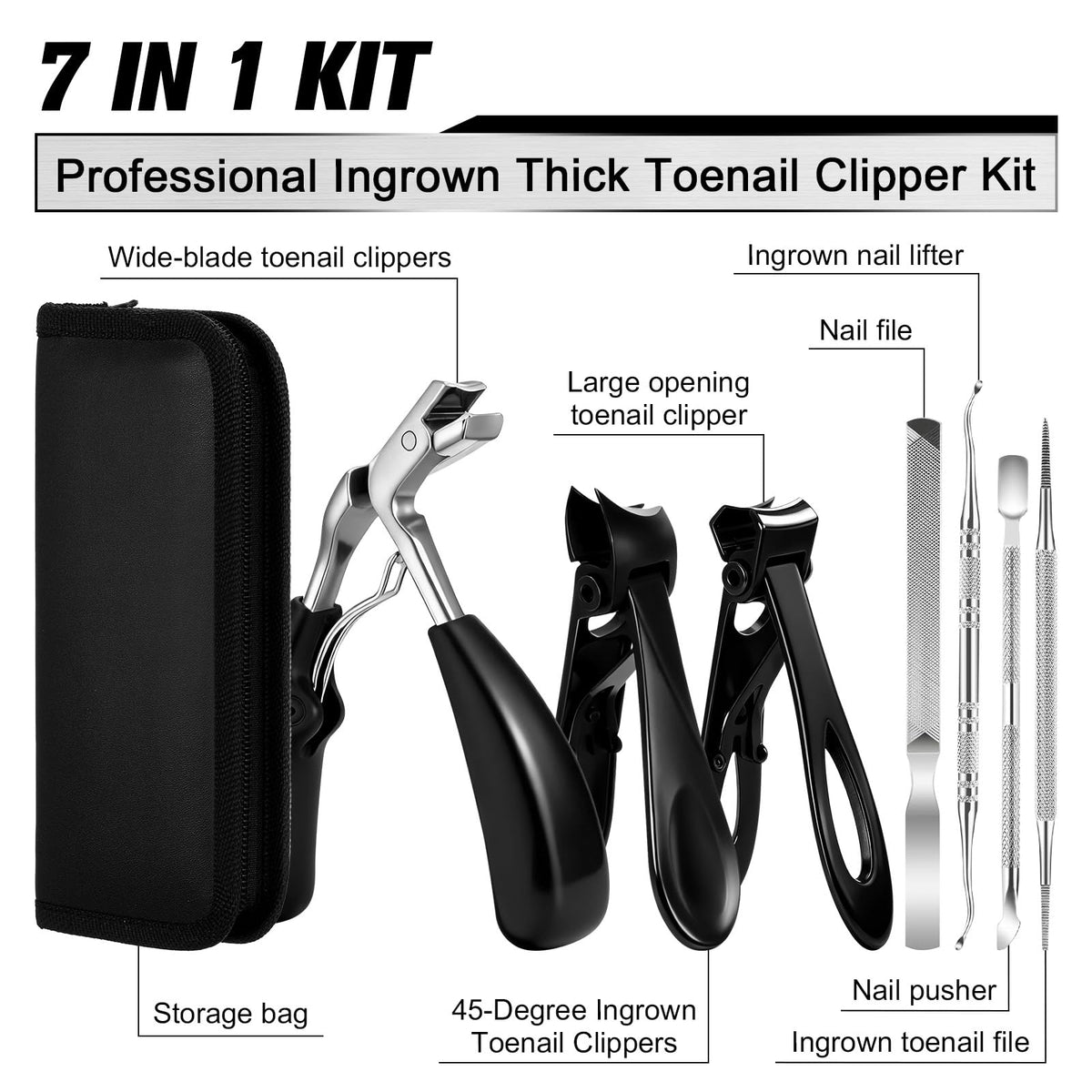 90-degree wide-blade toenail clipper from Redriver