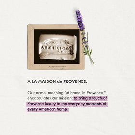 A LA MAISON Sea Salt Liquid Hand Soap displayed with natural elements