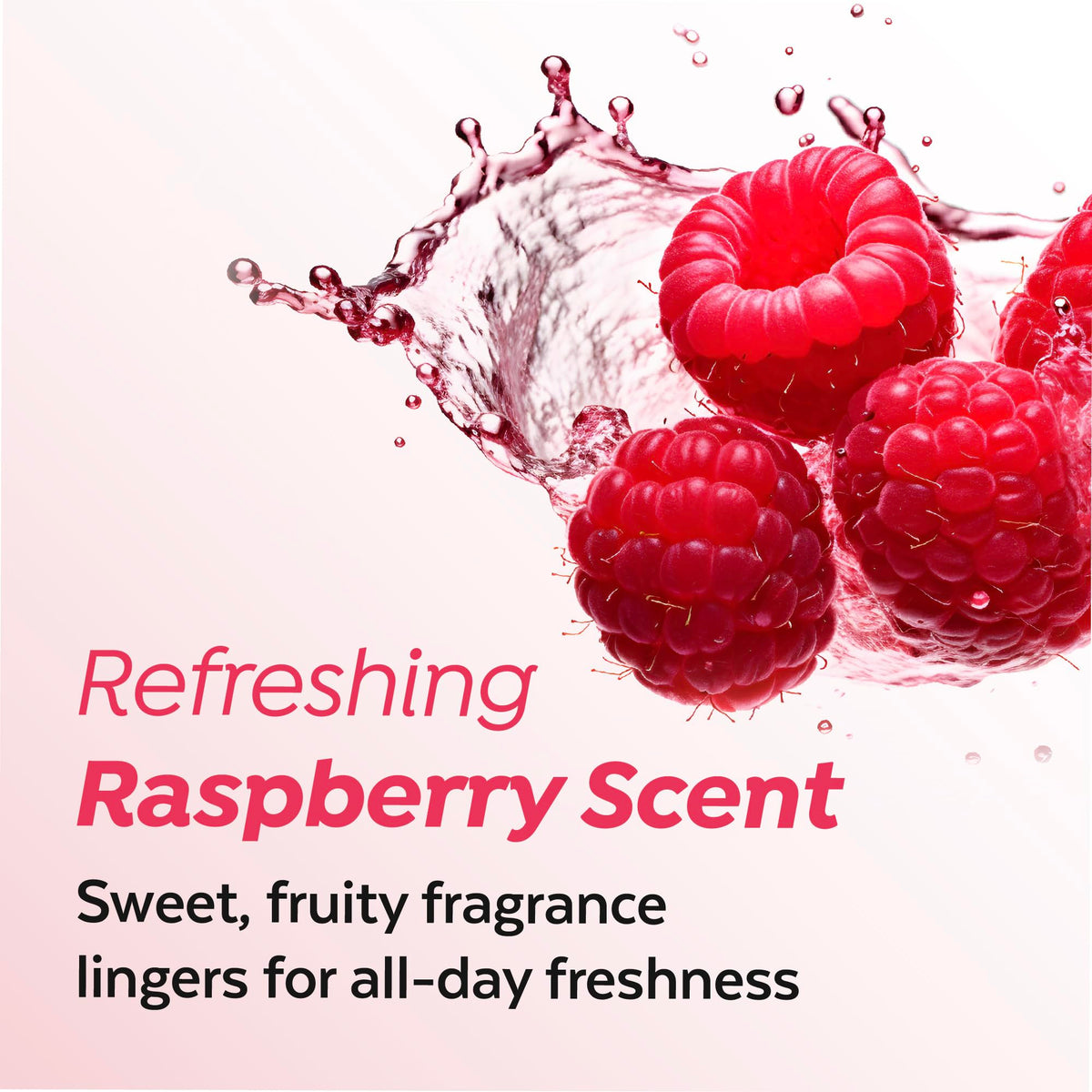 A'PIEU Raspberry Hair Mist bottle with raspberry background