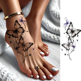 A variety of COKTAK temporary tattoo designs
