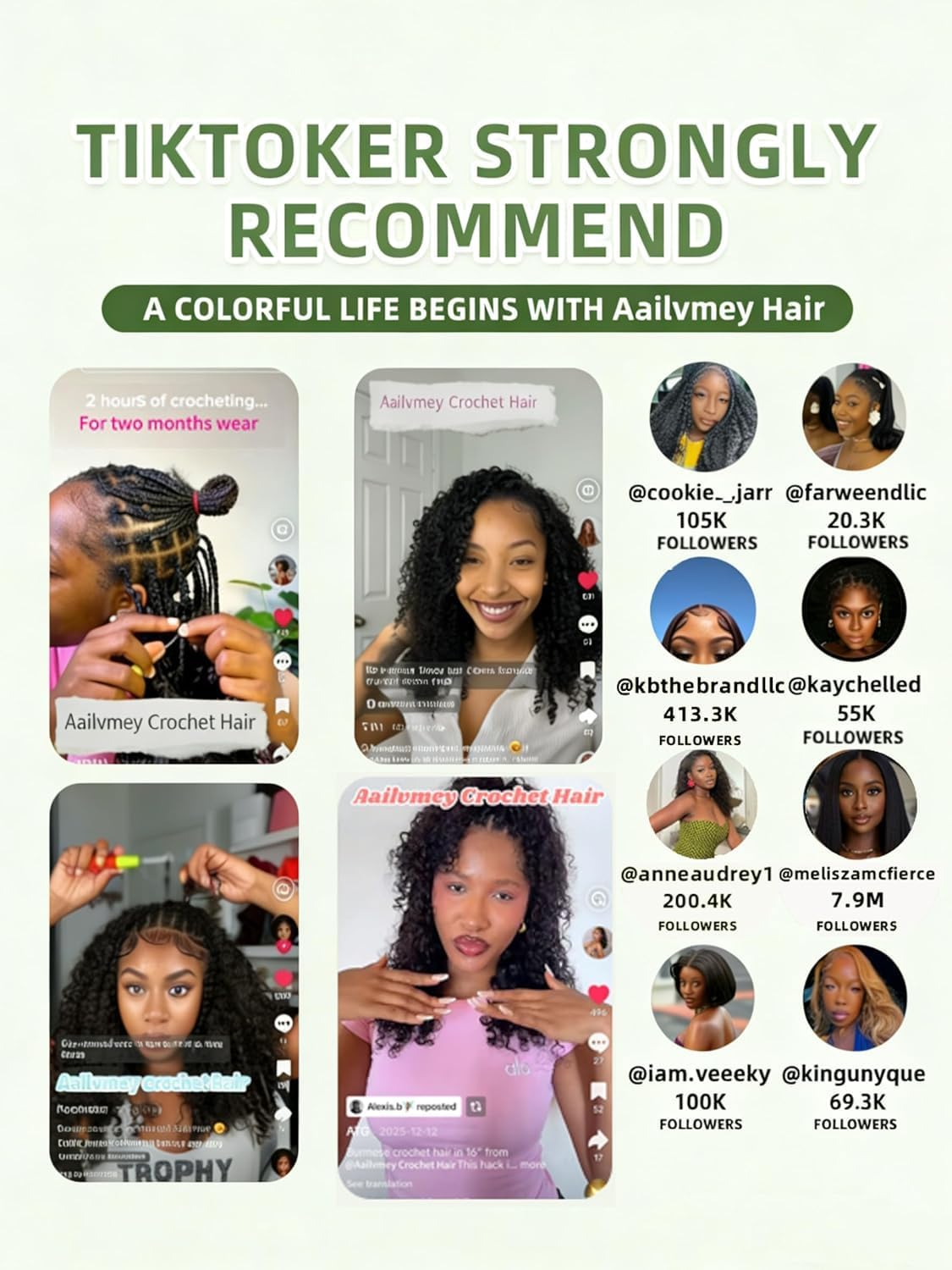 Aailvmey Human Hair Extensions Styled for an Event