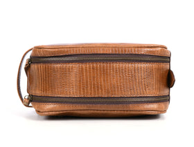 AARON LEATHER GOODS leather toiletry pouch packaging