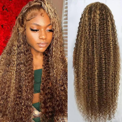 abbildung 26-inch Highlight Ombre Lace Front Wig front view