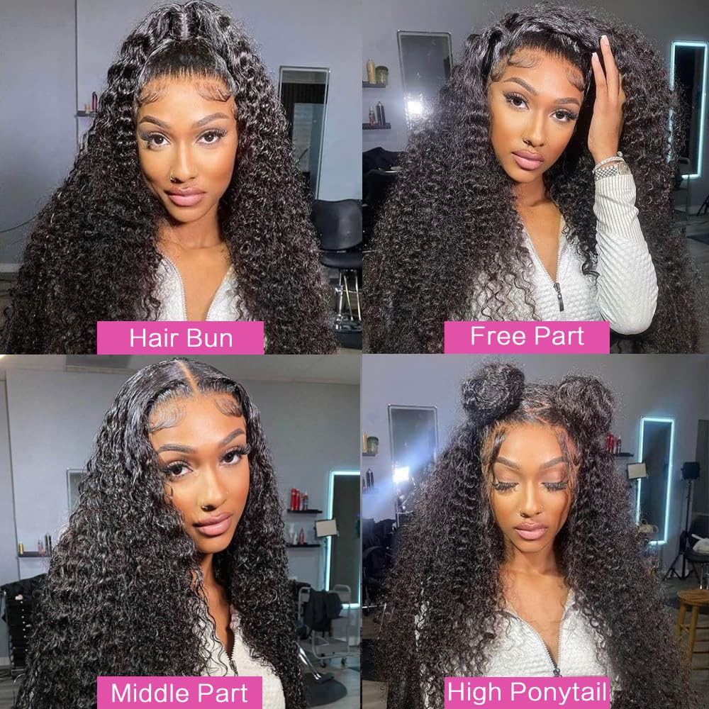 Abbildung 30-Inch Highlight Ombre Lace Front Wig back view
