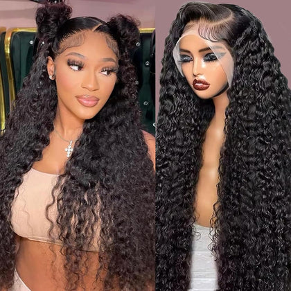 Abbildung 30-Inch Highlight Ombre Lace Front Wig front view