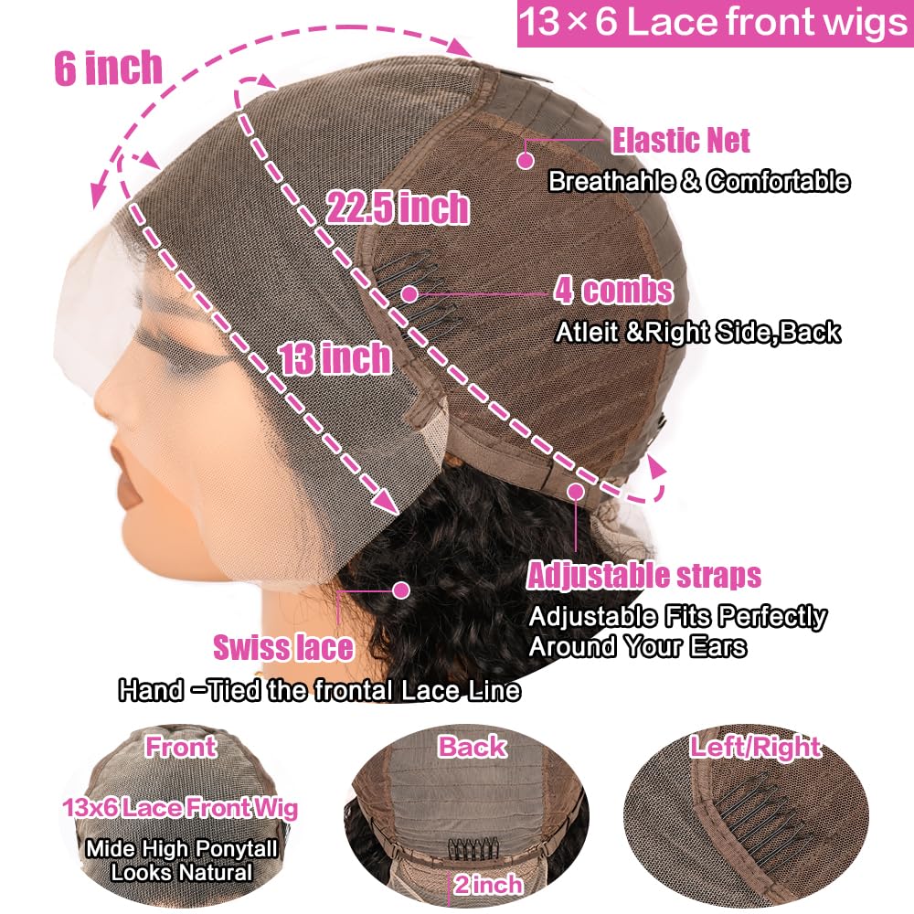 Abbildung 30-Inch Highlight Ombre Lace Front Wig packaging