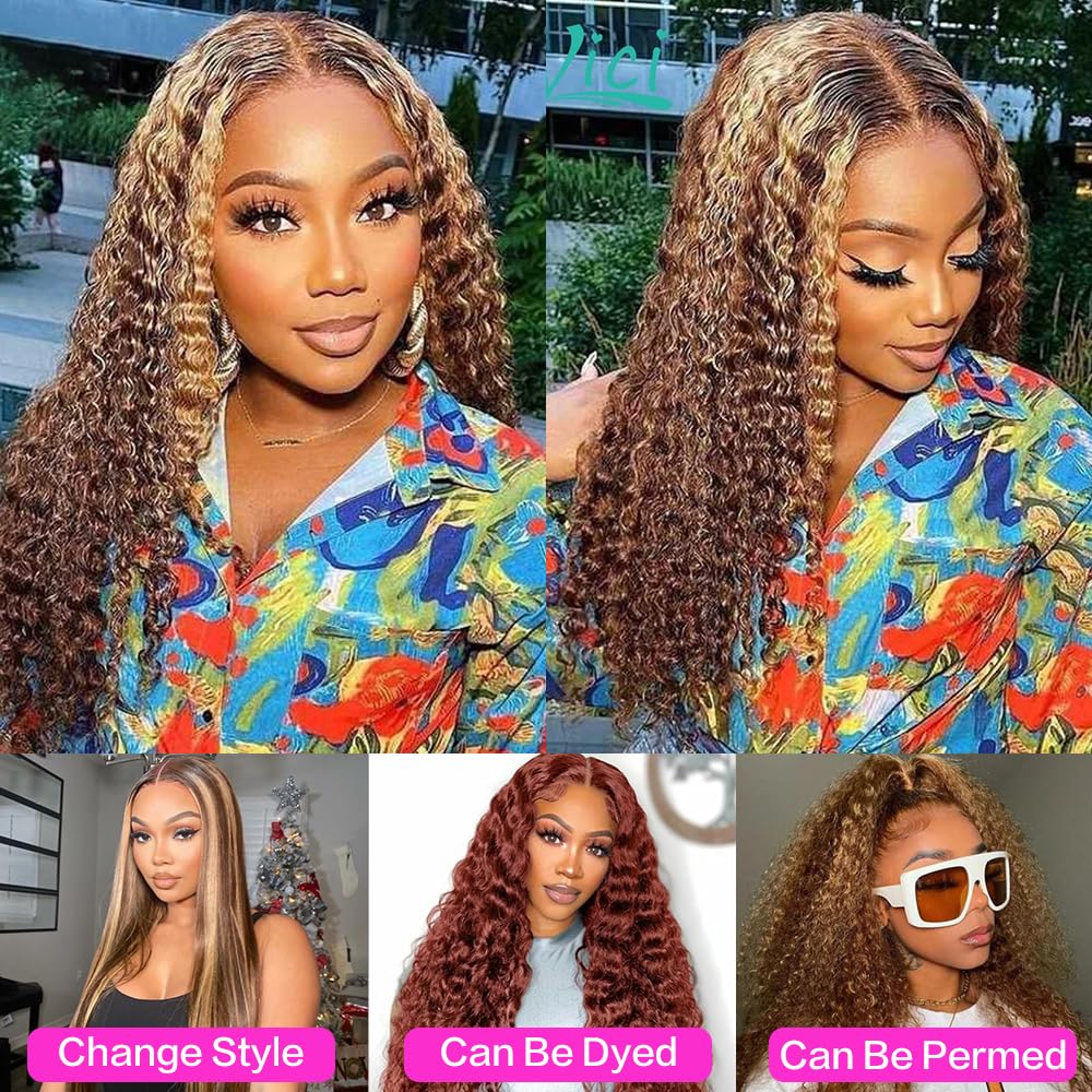 abbildung 30-inch Highlight Ombre Lace Front Wig packaging