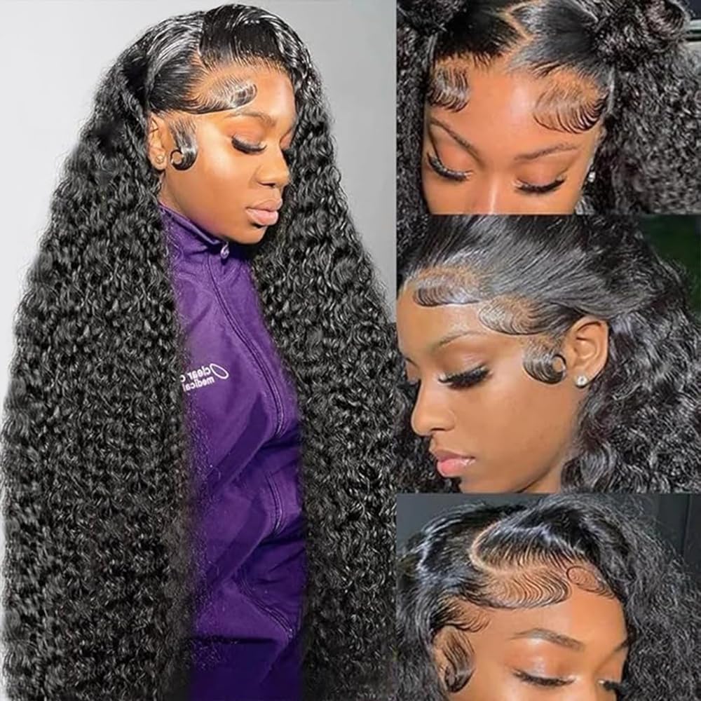 Abbildung 30-Inch Highlight Ombre Lace Front Wig side view