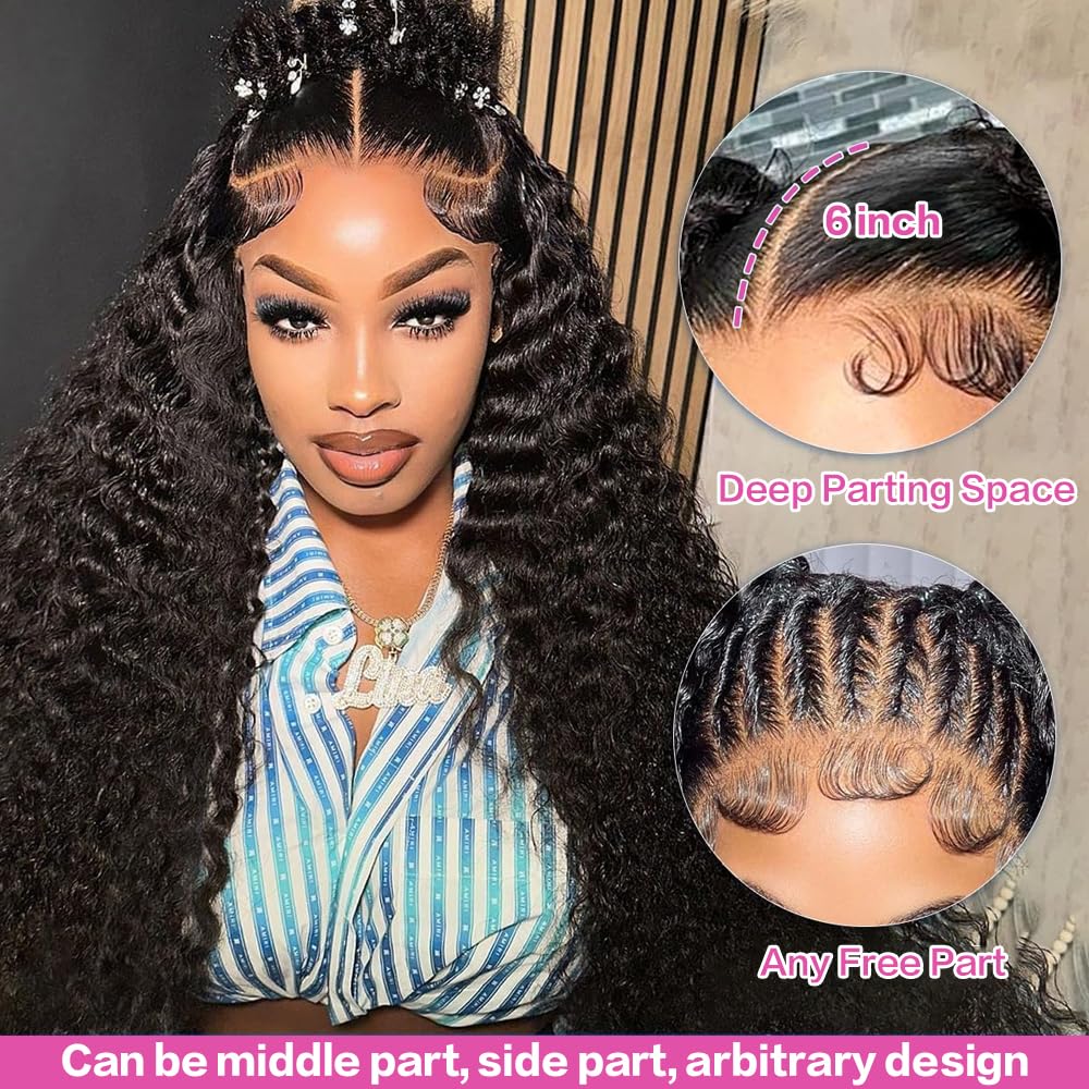 Abbildung 30-Inch Highlight Ombre Lace Front Wig styled in a high ponytail