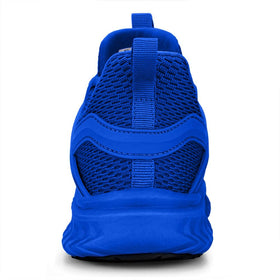 Abboos Women's Gym Shoes back view, long shoe tongue design