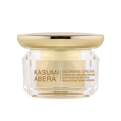 ABERA Kasumi Glowing Cream 20g front view with packaging