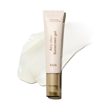 Abib Airy Clear Sunscreen Gel SPF 30 front view