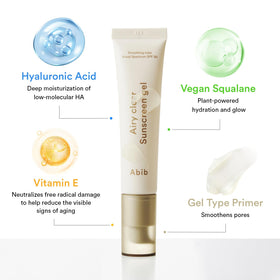 Abib Airy Clear Sunscreen Gel SPF 30 packaging