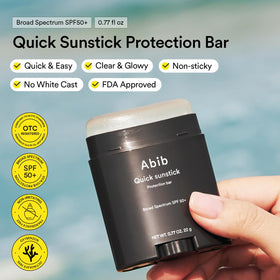 Abib Airy & Quick Sunstick DUO SPF50+ back view