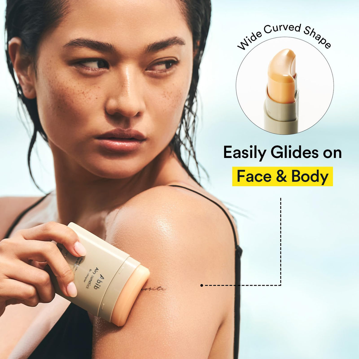Abib Airy Sunstick features ingredients list