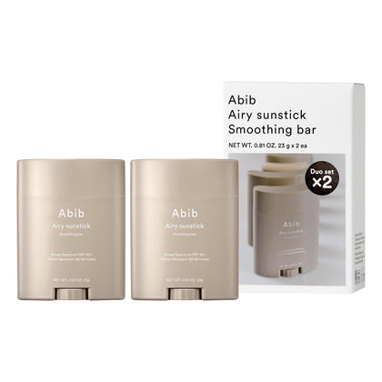 Abib Airy Sunstick Protection Bar DUO SPF50+ front view