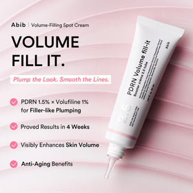 Abib PDRN Volume Fill-It support Cream texture close-up
