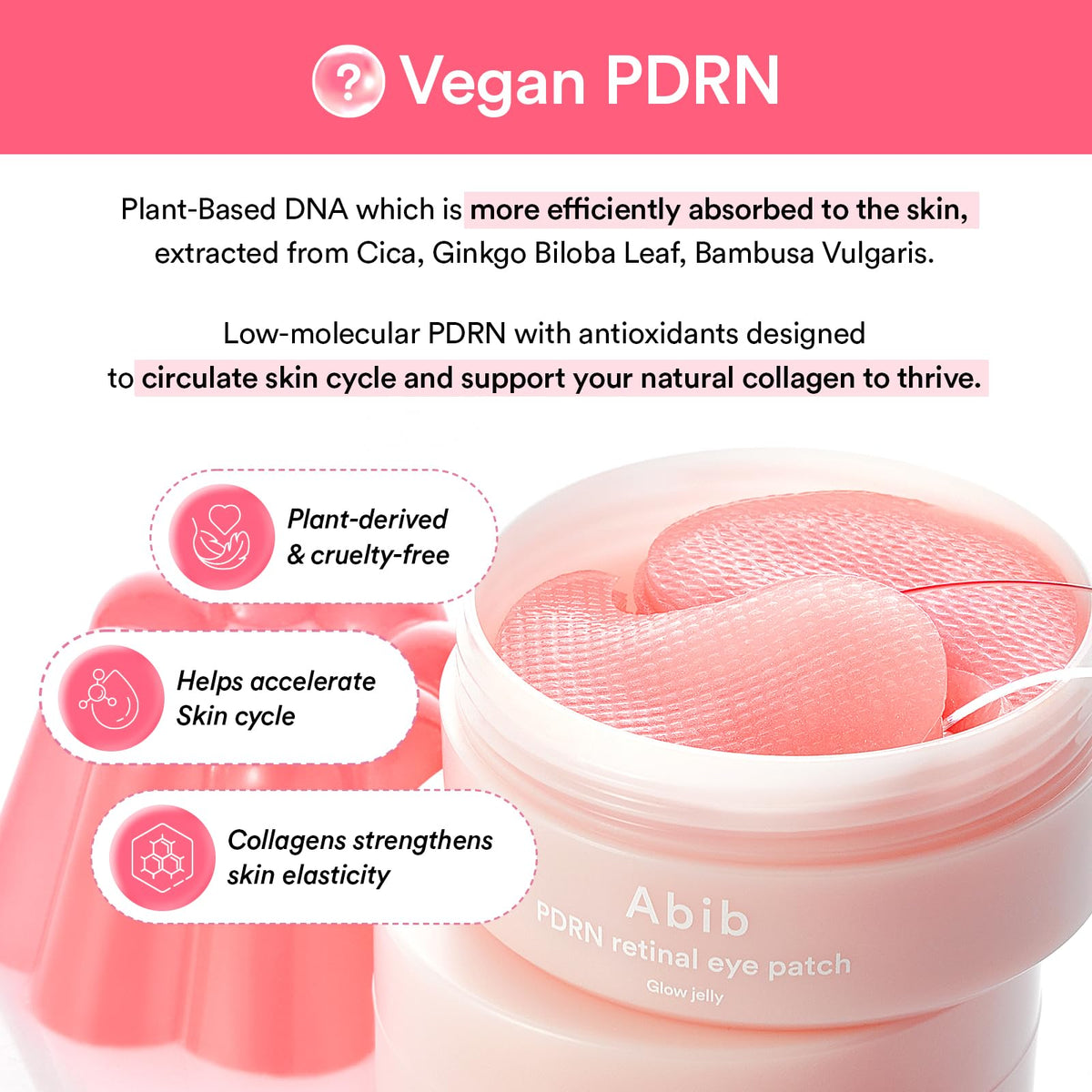 Abib Pink Me Up PDRN 3 Step Glow Kit contents