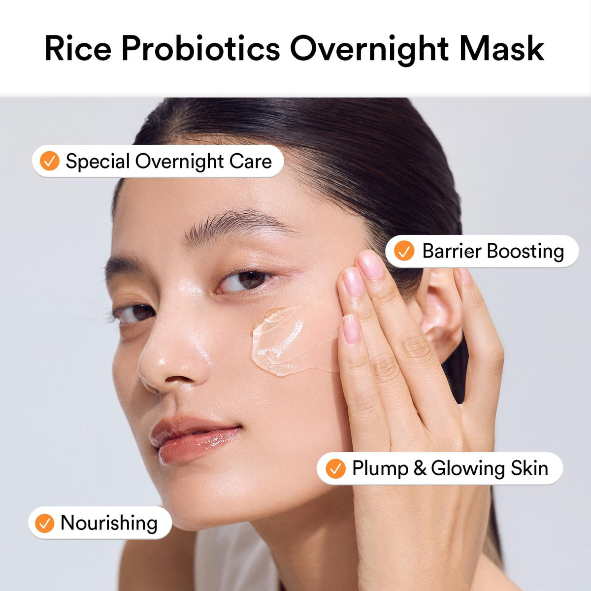 Abib Rice Probiotics Overnight Face Mask Jelly packaging